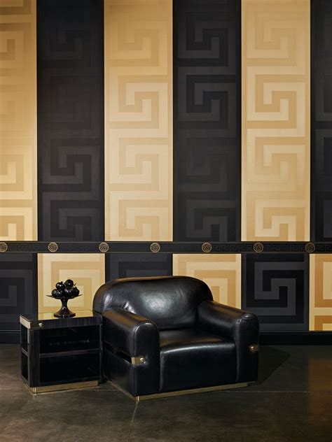 versace greek key wallpaper